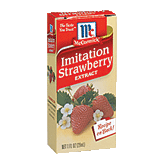 McCormick Extract Imitation Strawberry Left Picture